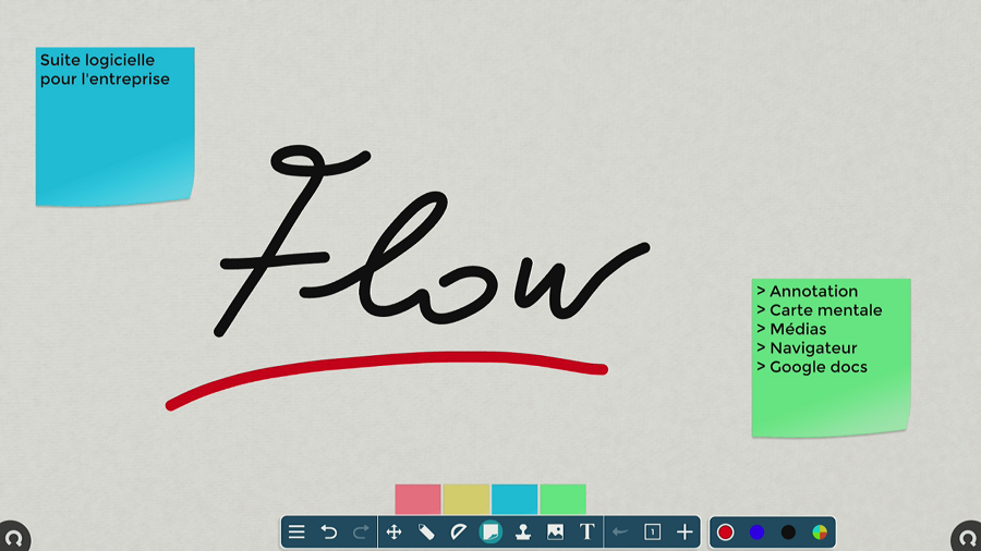 logiciel interactif Flow