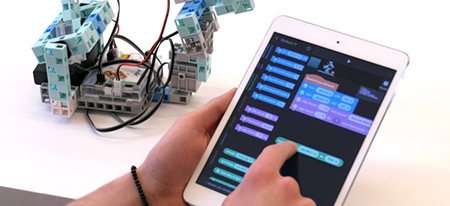robot programmable tablette tickel