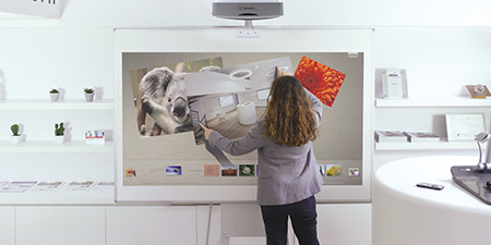 vidéoprojecteur interactif pour la formation scolaire