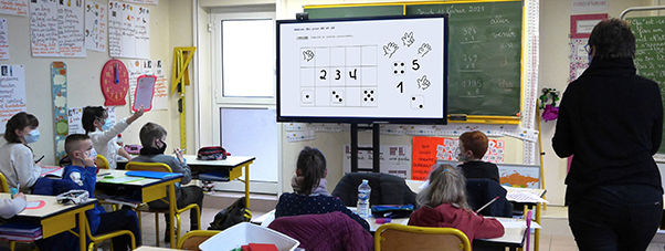 écran interactif école numérique