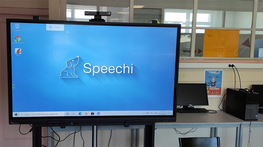 écran interactif tactile Speechi Superglass adep roubaix