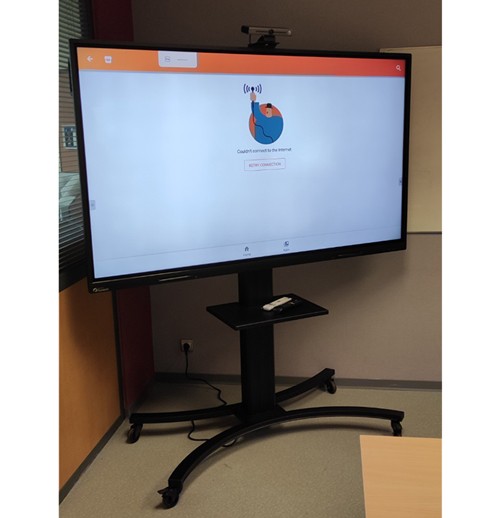 écran tactile interactif SuperGlass pour le centre de formation CFAI Maubeuge