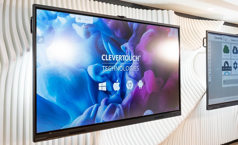 écran interactif tactile Clevertouch UX Pro 2 pour les professionnels