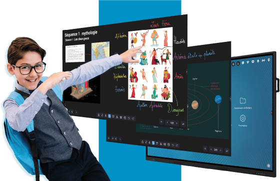 logiciel éducatif écran interactif